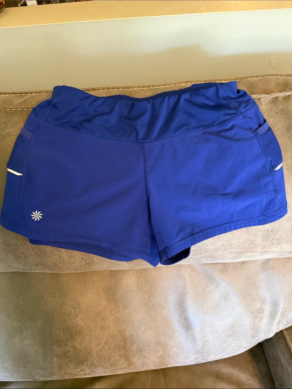 Athleta Royal Blue Women's Running Shorts